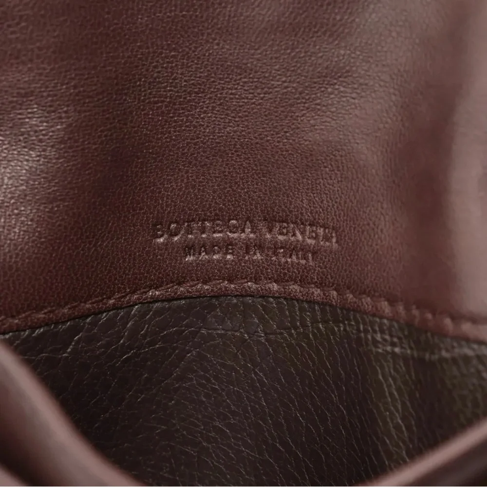 Bottega Veneta Intrecciato Folded Wallet - Dark Brown - Picture 5 of 5